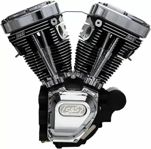 S&S CYCLE 310-0400A T124 nagy kompressziós hosszú blokk motor Motorblokk 0