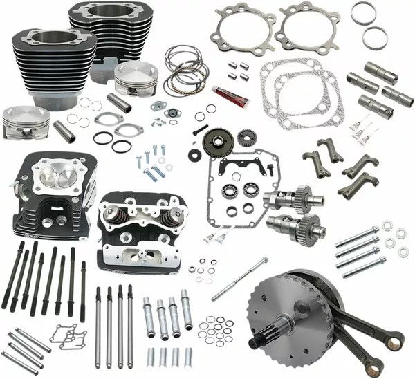 S&S CYCLE 900-0564 124" Hot Set Up® Motor Performance Kit Motorblokk felújító készlet 0