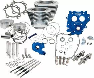 S&S CYCLE 330-0662 100" Power Package Motor Performance Kit Motorblokk felújító készlet