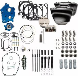 S&S CYCLE 310-1054B 124" Power Package Motor Performance Kit Motorblokk felújító készlet