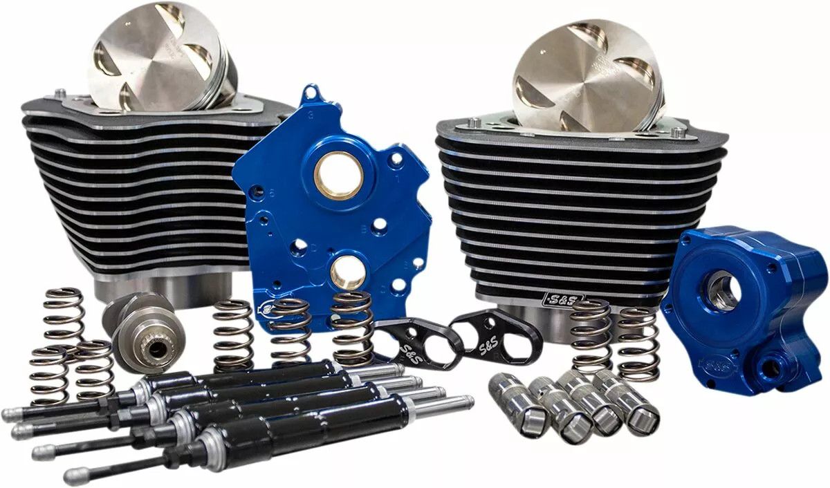 S&S CYCLE 310-1054B 124" Power Package Motor Performance Kit Motorblokk felújító készlet 1