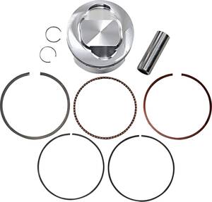 Je pistons dugattyú készlet YFM350 87-04 85MM Dugattyú és gyűrű
