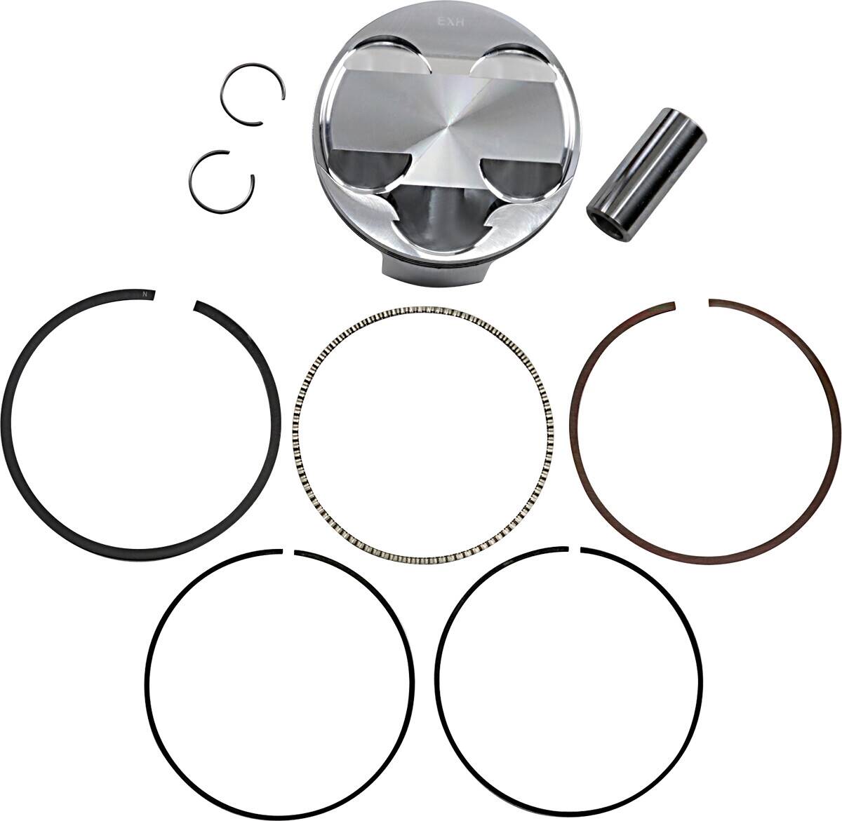 Je pistons dugattyú készlet RHINO660 STRKR Dugattyú és gyűrű 0