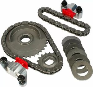 Feuling oil pump corp. 8083 OE+ hidraulikus vezérműlánc-feszítő átalakító készlet átalakítási stílusú vezérműtengelyhez Motorblokk alkatrész