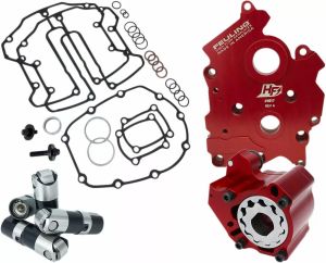 Feuling oil pump corp. 7097 Oil System Performance Pack az M-Eight számára Motorblokk alkatrész