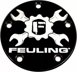 Feuling oil pump corp. 9124 Gear Cross logópontok borítója Motorblokk dekli