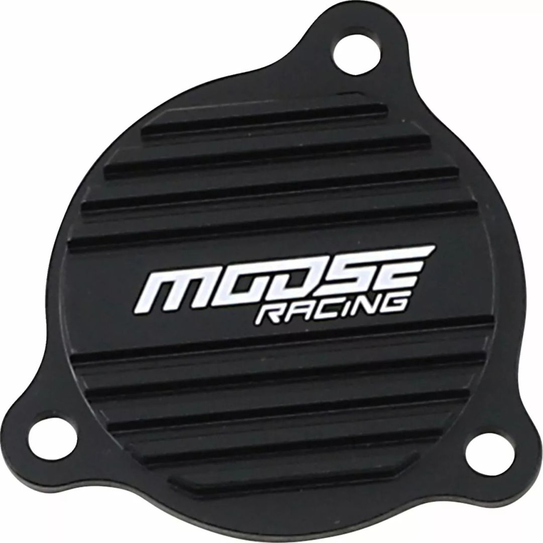 Moose racing hard-parts T04-5103B Megmunkált olajszivattyú fedél Motorblokk dekli 0