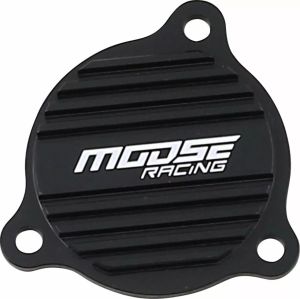 Moose racing hard-parts T04-5103B Megmunkált olajszivattyú fedél Motorblokk dekli