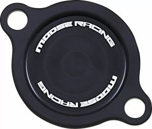 Moose racing hard-parts T14-2300GB megmunkált olajszűrő fedél Motorblokk dekli