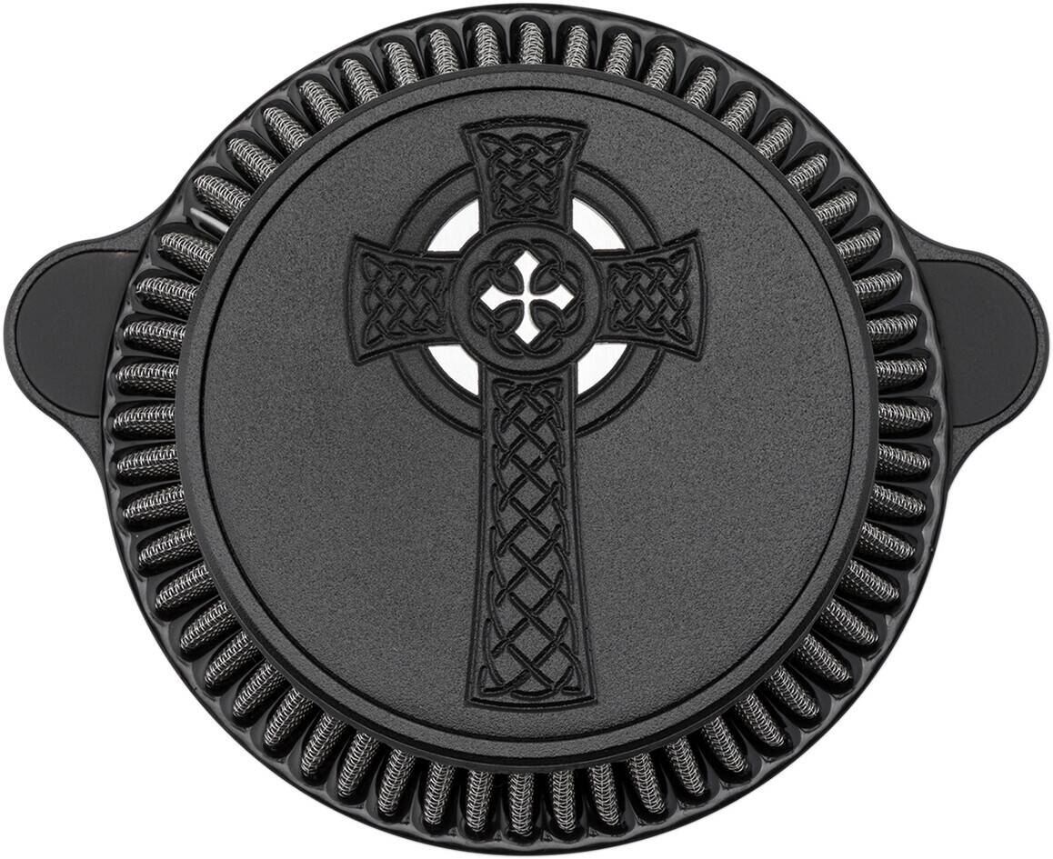 La choppers AIR tisztító készlet tervezés CELTIC CROSS fekete Levegőszűrő alkatrészek, légszűrők 0