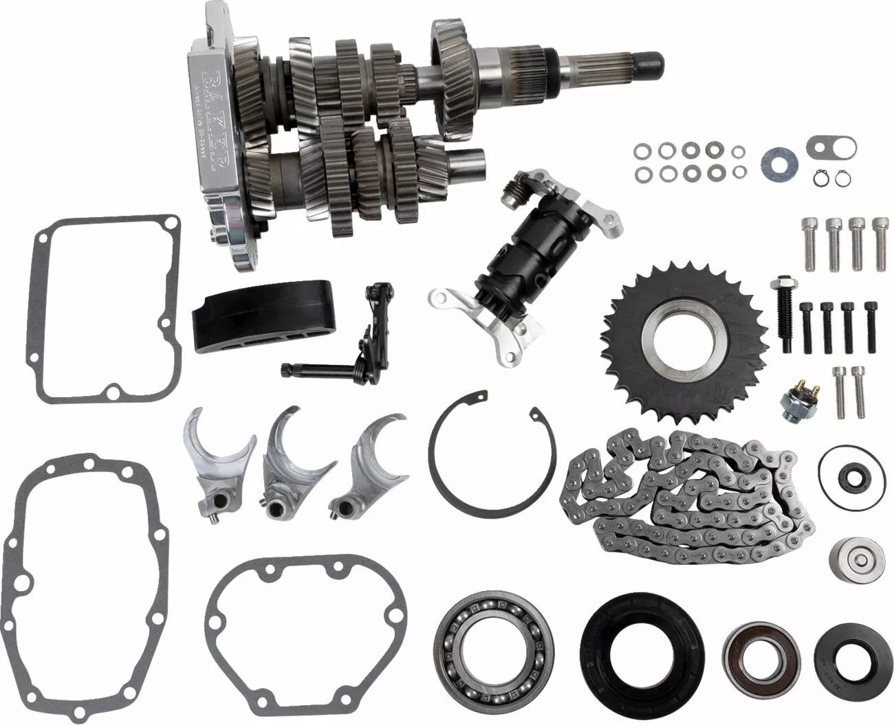 Baker drivetrain DD6-411P-02 Közvetlen meghajtású 6 sebességes sebességváltó készlet Sebességváltó / nyomatékváltó 0