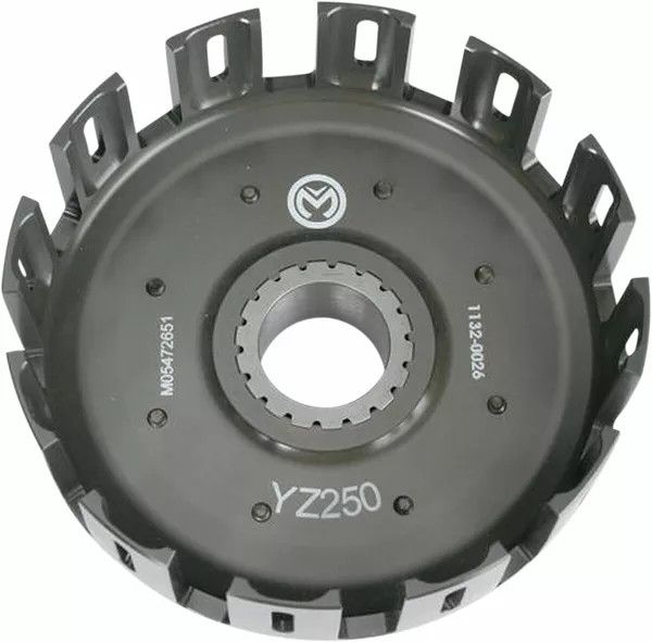 Moose racing hard-parts M054 Billet Kuplung kosár Kickstart fogaskerékkel Kuplung lamellák, bowdenek, hidraulikák és robogó kuplung 0