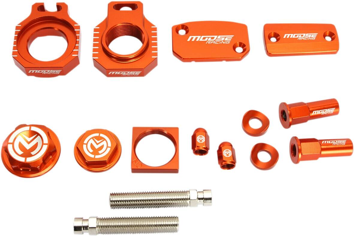 Moose racing hard-parts BLING csomag narancs Láncfeszítő , láncvezető 0