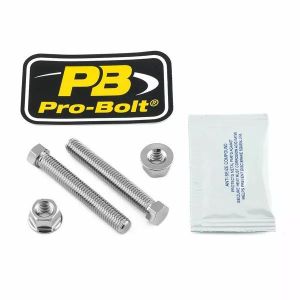 Pro bolt SSAXLEADJ855SET Rozsdamentes acél tengelyállító anya és amp; Csavarkészlet Láncfeszítő , láncvezető