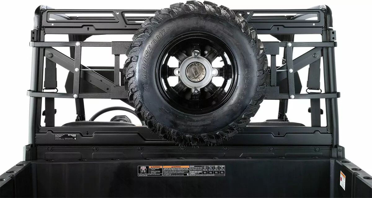 Moose utility division UVPR905STC Tartalék gumiabroncs tartó Csomagtartó állvány motorkerékpárra 0