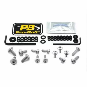 Pro bolt FKA301S Alumínium Fairing Bolt készlet Kawasaki számára 