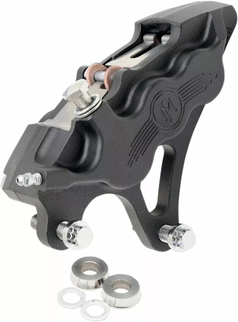 Performance machine (pm) 0051-2917-SMB hatdugattyús differenciálfuratú első féknyereg Féknyereg és tuning féknyereg kittek 0