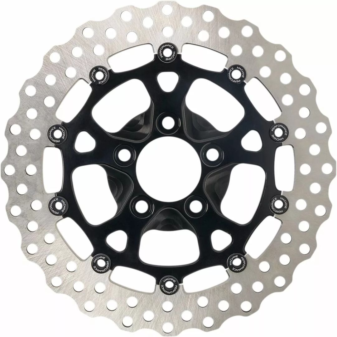 Performance machine (pm) 0133-1806S-B kétrészes fékrotor Féktárcsa és alkatrészei 0