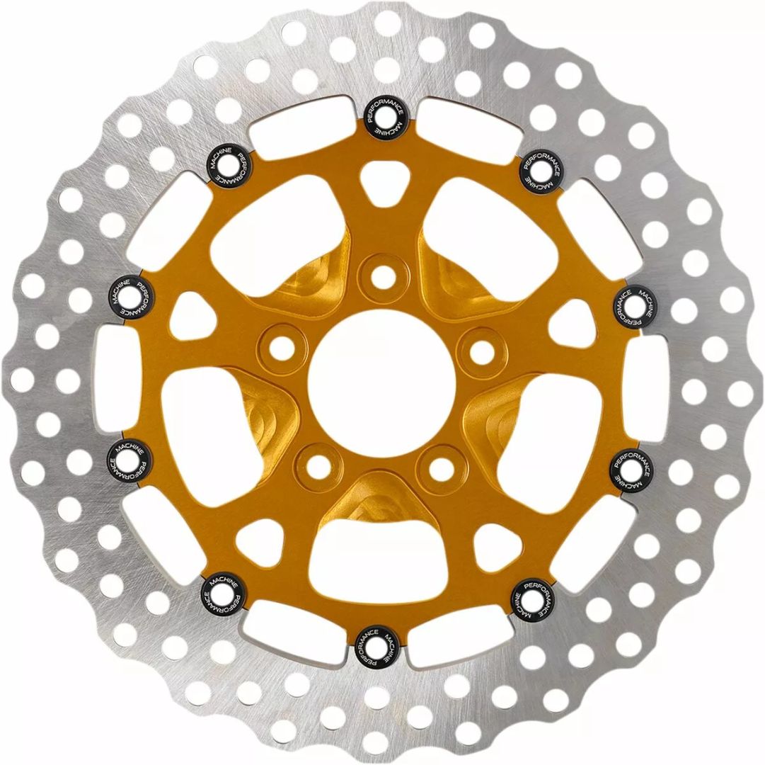 Performance machine (pm) 0133-1806S-G kétrészes fékrotor Féktárcsa és alkatrészei 0