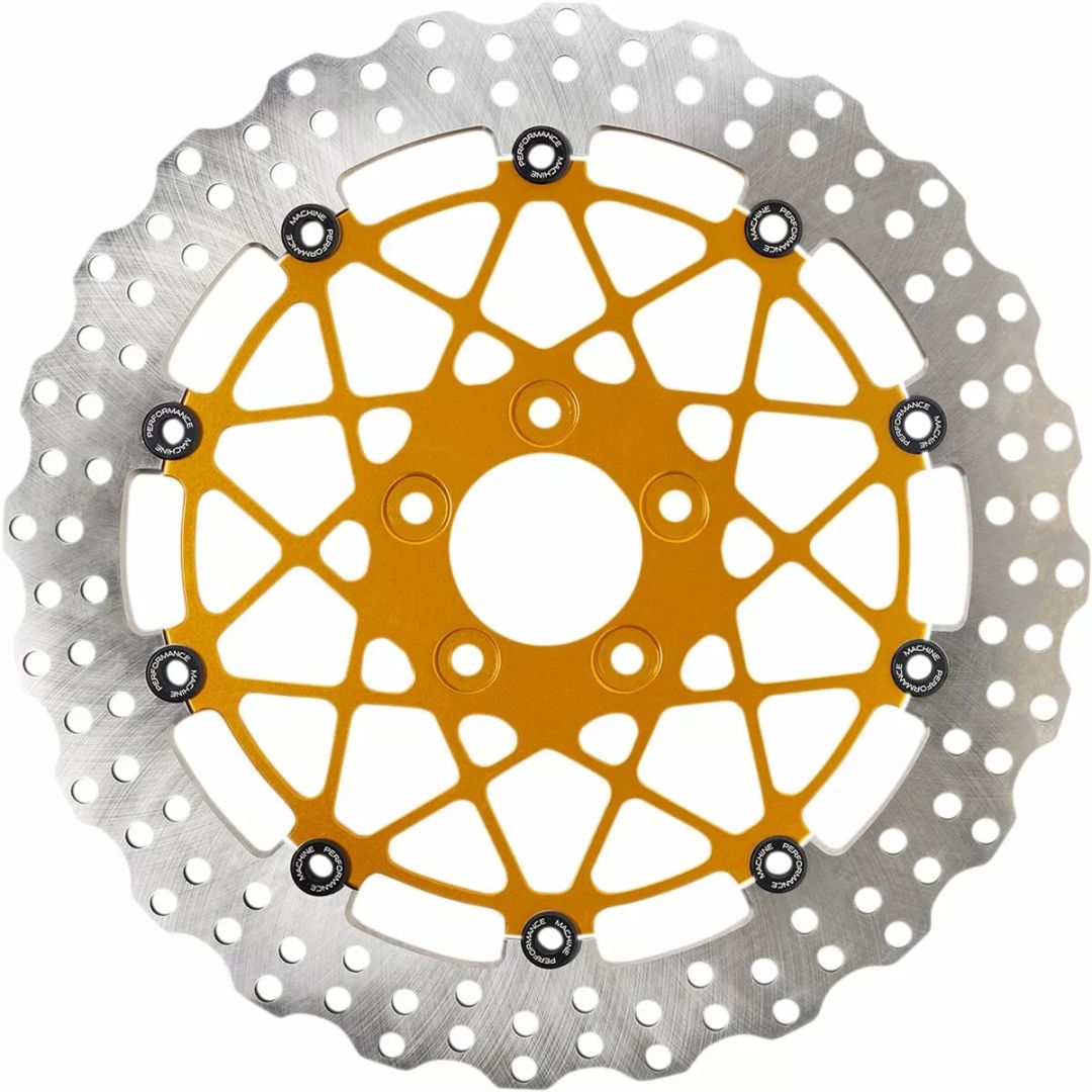 Performance machine (pm) 0133-1810S-G kétrészes fékrotor Féktárcsa és alkatrészei 0