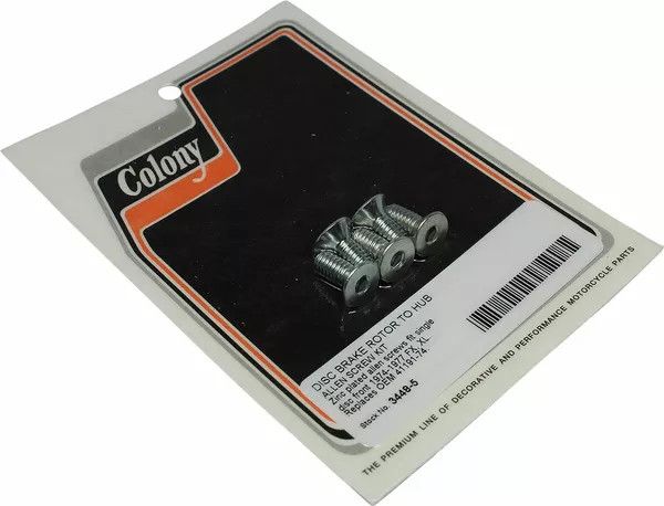 Colony 3448-5 tárcsafék-rotor az agyhoz imbuszcsavarkészlet Féktárcsa és alkatrészei 0