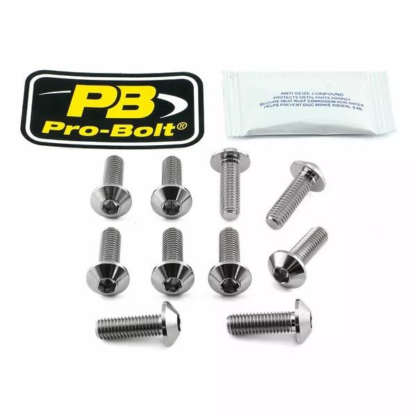 Pro bolt TI10DISCBMW003 fékrotor rögzítőcsavar készlet Féktárcsa és alkatrészei 0
