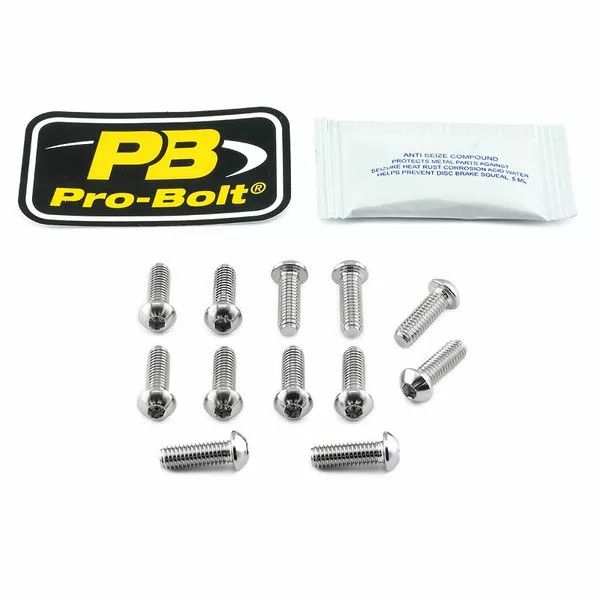 Pro bolt TI12DISCBMW002 fékrotor rögzítőcsavar készlet Féktárcsa és alkatrészei 0