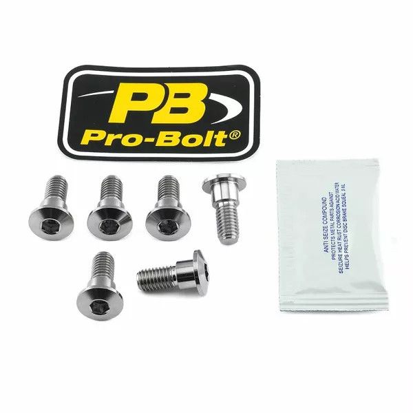 Pro bolt TI6DISCSUZ20 Fékrotor rögzítőcsavar készlet Féktárcsa és alkatrészei 0