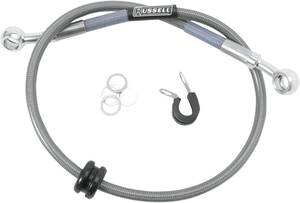Russell Russell Cycleflex rozsdamentes acél hátsó fék vonal ezüst Fék és kuplung cső