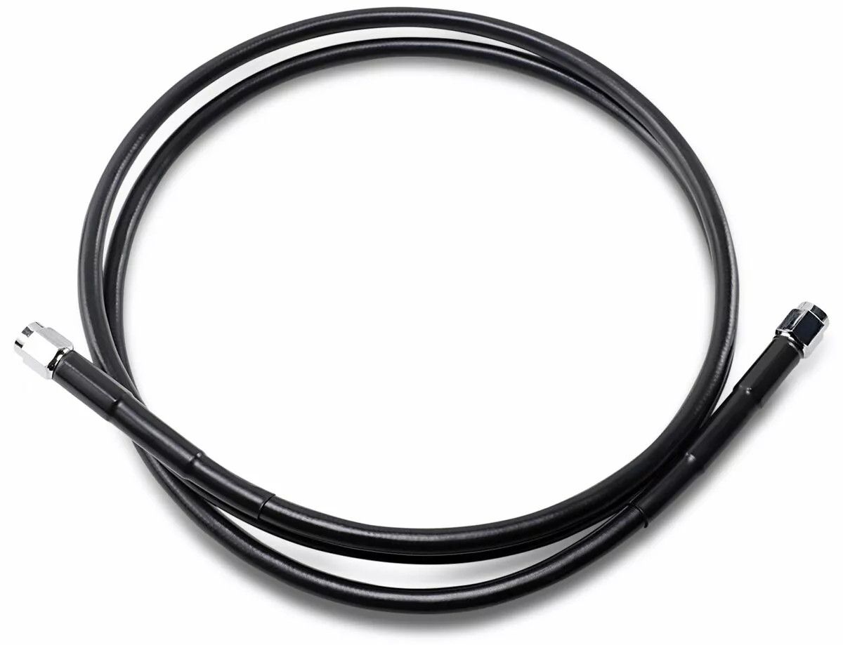 Drag specialties 858-BLK univerzális fékvezeték Fék és kuplung cső 1