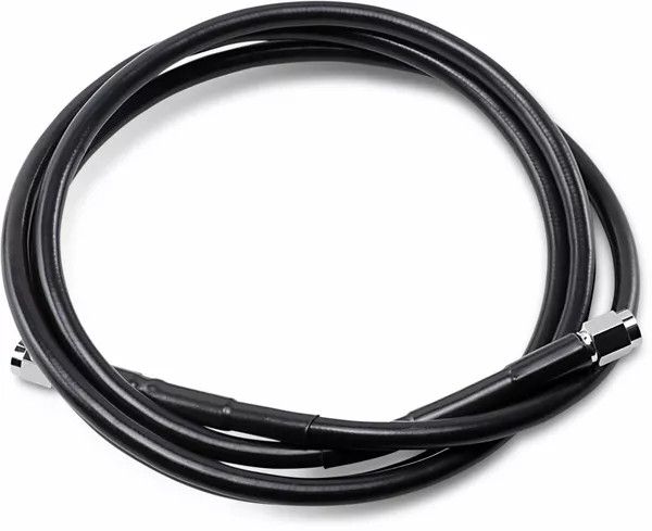 Drag specialties 864-BLK univerzális fékvezeték Fék és kuplung cső 0