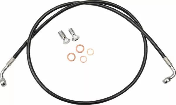 La choppers LA-8100B08B fekete fonott fékvezeték készlet Fék és kuplung cső 0