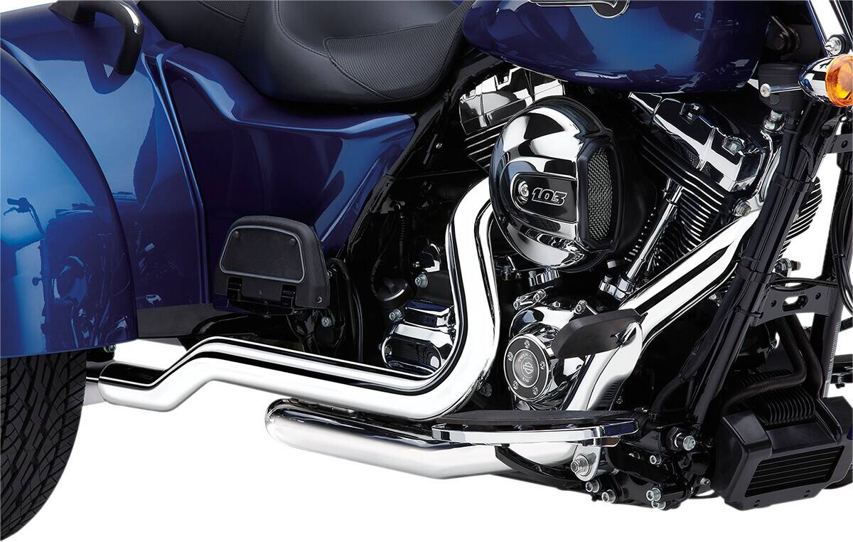 Cobra POWERPORT trike kettõs leömlõ krómozott Kipufogó leömlők és összekötő csövek 0