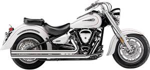 Cobra kipufogó rendszer forró Rod SPEEDSTER hosszú W/POWERPORT krómozott Teljes kipufogórendszer
