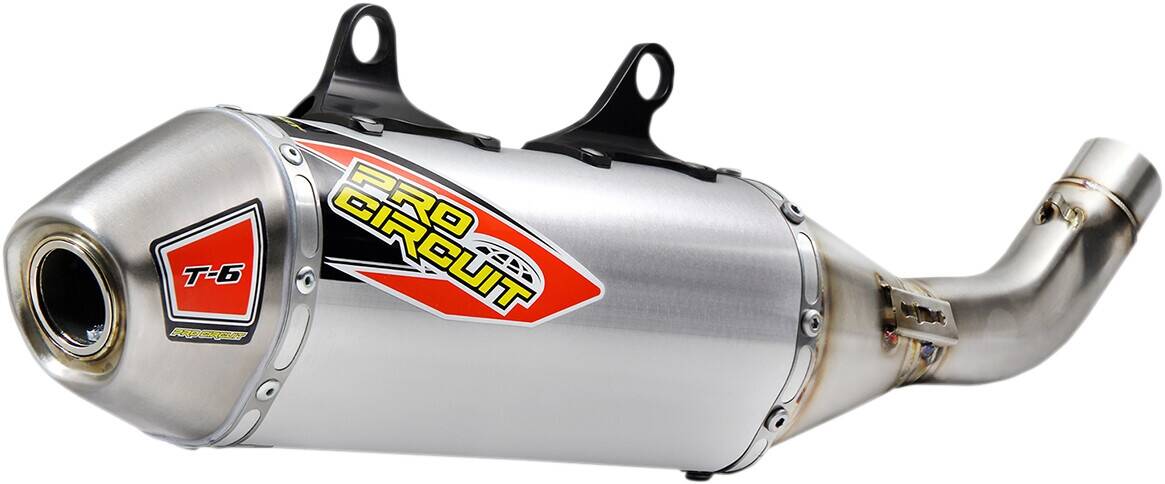 Pro circuit SLIP-ON MUFFLER/SILENCER T-6 rozsdamentes acél alumínium Kipufogó dob - Slip On 0