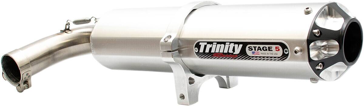 Trinity racing SLIP-ON kipufogó csiszolt Kipufogó dob - Slip On 0