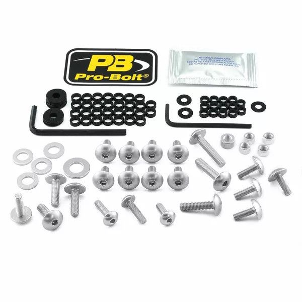Pro bolt FKA371S Alumínium Fairing Bolt készlet Kawasaki számára 0
