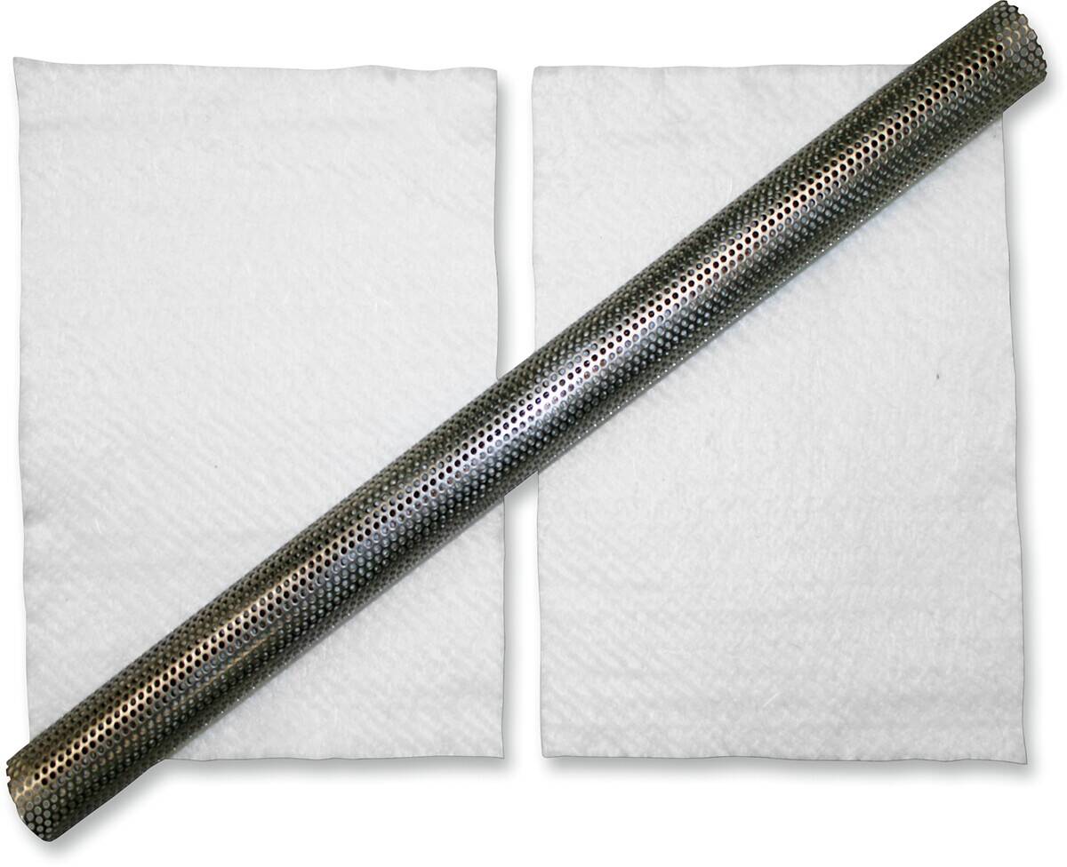 La choppers BAFFLE W/PACK 1.375X24 Motor kipufogó alkatrész 0