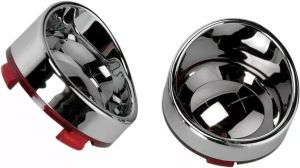 Drag specialties L22-6828RC Visor-stílusú előlap és lencse a Deuce-stílusú irányjelzőkhöz Irányjelző, index