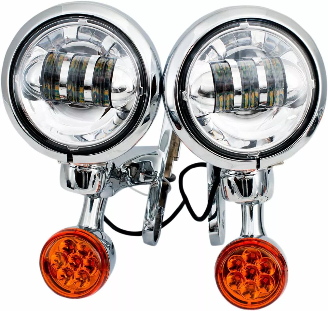 Rivco products MV185 fénytartók LED-es kiegészítő lámpákkal és irányjelzőkkel Irányjelző, index 0