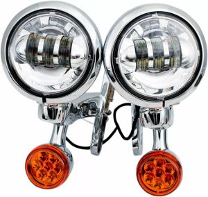 Rivco products MV185 fénytartók LED-es kiegészítő lámpákkal és irányjelzőkkel Irányjelző, index