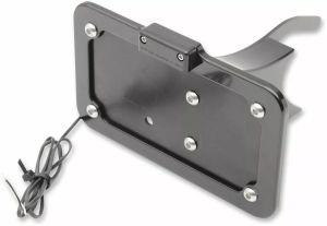 Accutronix LPF121HV-B oldalra szerelhető rendszámtábla Rendszámtartó