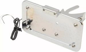 Accutronix LPF121HV-C oldalra szerelhető rendszámtábla Rendszámtartó