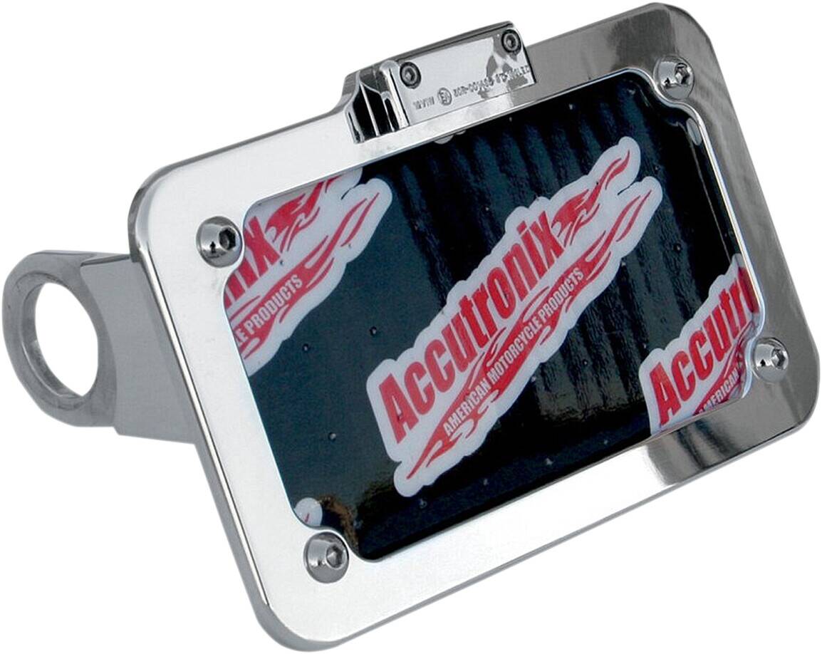Accutronix tartó LP HORZ/VRT HD króm Rendszámtartó 0