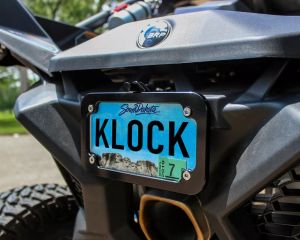 Klock werks MODLP-BK megvilágított rendszámtábla rögzítés Rendszámtartó 6