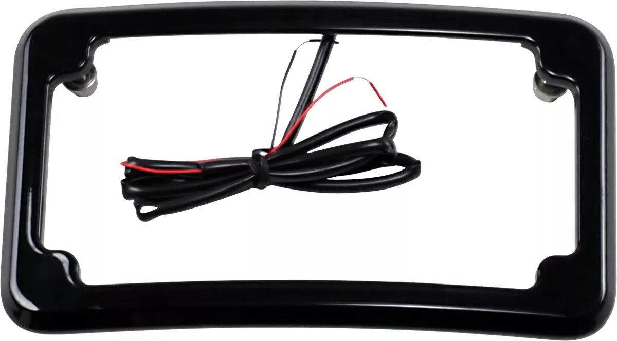 Cycle visions CV4617B ferde rendszámtábla lámpákkal Rendszámtartó 0