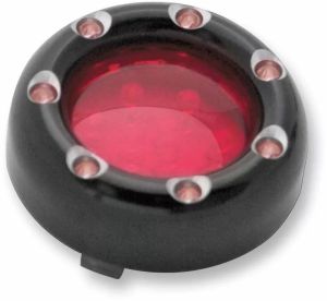 Arlen ness 12-755 LED "Fire Ring" Készlet a gyári "Deuce Style" Irányjelző ház Kiegészítő lámpa, irányjelző