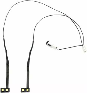 Custom dynamics HD-VENT-LED-WHT szélvédő szellőző díszlámpa készlet Kiegészítő lámpa, irányjelző