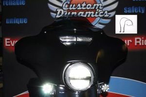 Custom dynamics HD-VENT-LED-WHT szélvédő szellőző díszlámpa készlet Kiegészítő lámpa, irányjelző 1