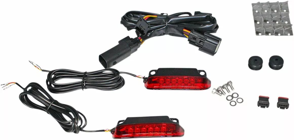 Custom dynamics CD-LR-07-R Csomagtartó-LED fénysor Kiegészítő lámpa, irányjelző 0